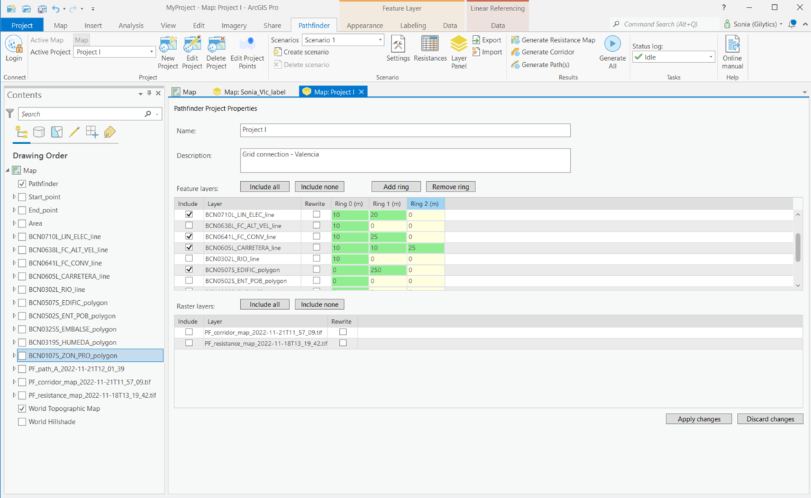 Esri ArcGIS integration - Gilytics | ESRI arcGIS Pro routing ...