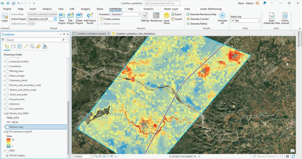 ArcGIS add in for Pathfinder