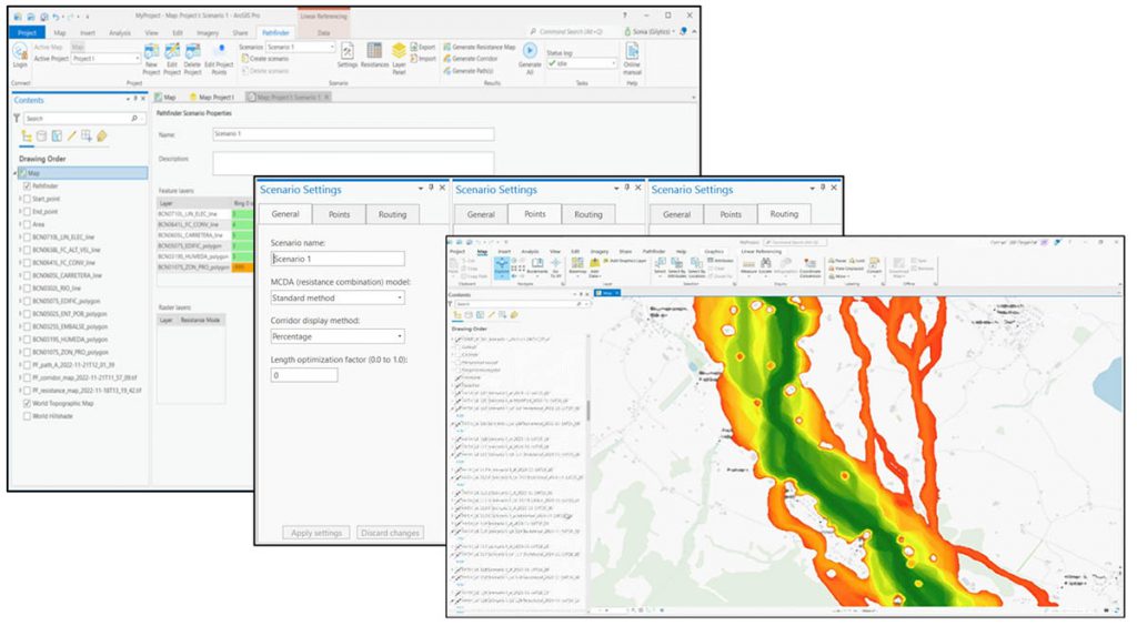 Working in Pathfinder ArcGIS Pro Add-in.