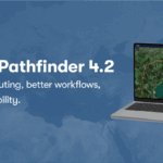 Pathfinder 4.2 infrastructure routing software showing cost comparison across route options